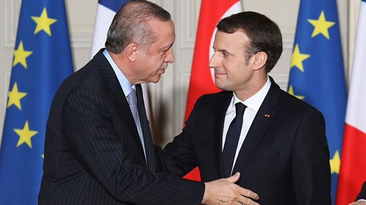 Erdoğan, Macron ile telefonda görüştü