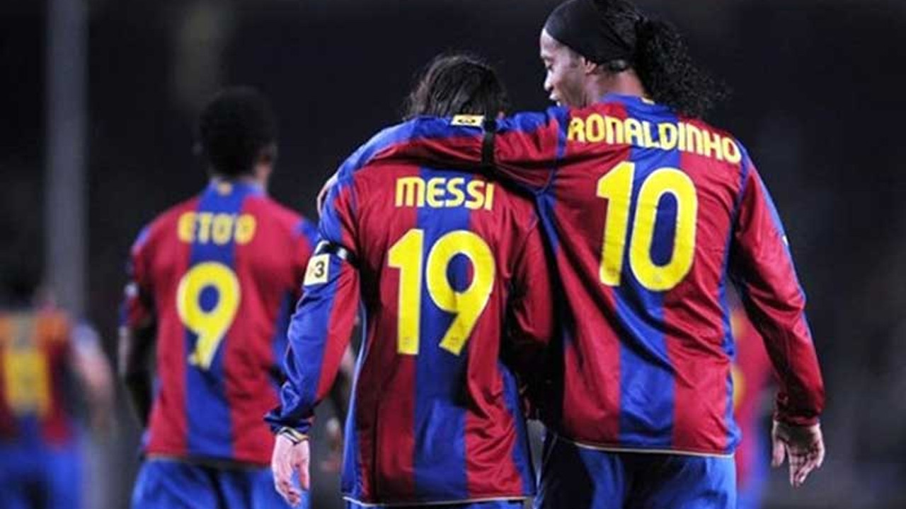 Messi'den Ronaldinho için büyük dayanışma