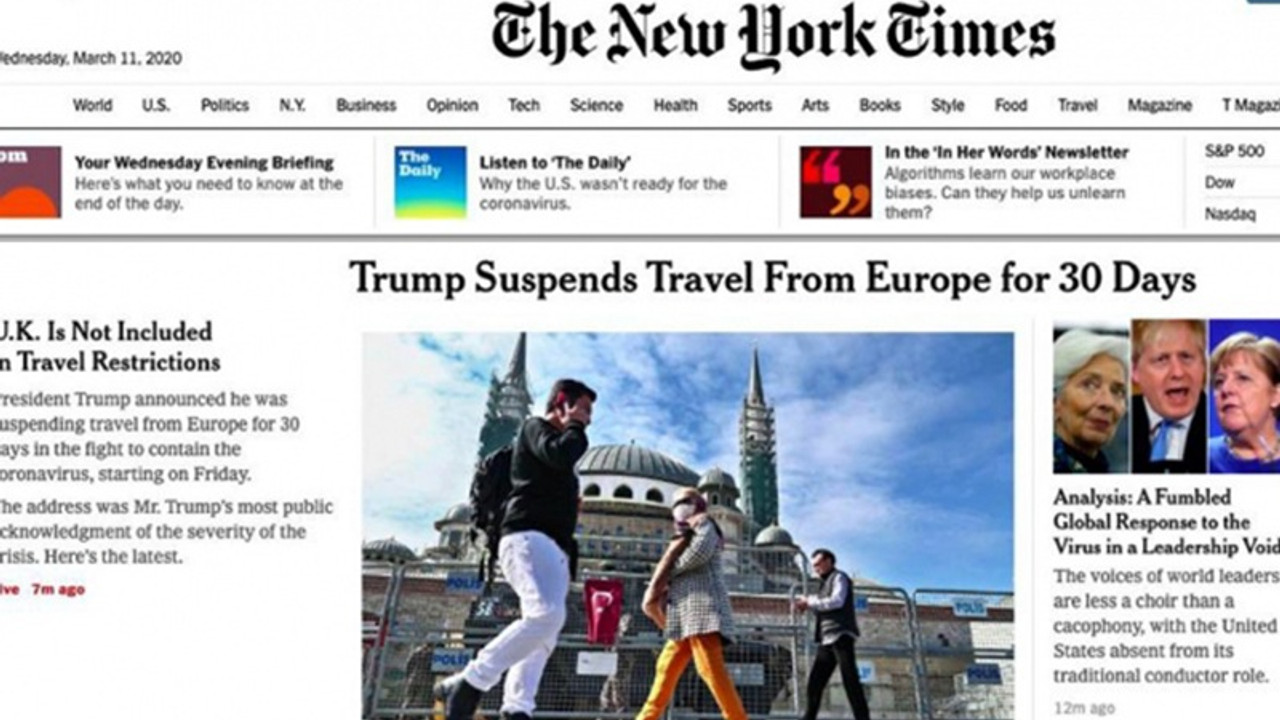 Koronavirüs: Varank’tan New York Times’a Türkiye fotoğrafı tepkisi