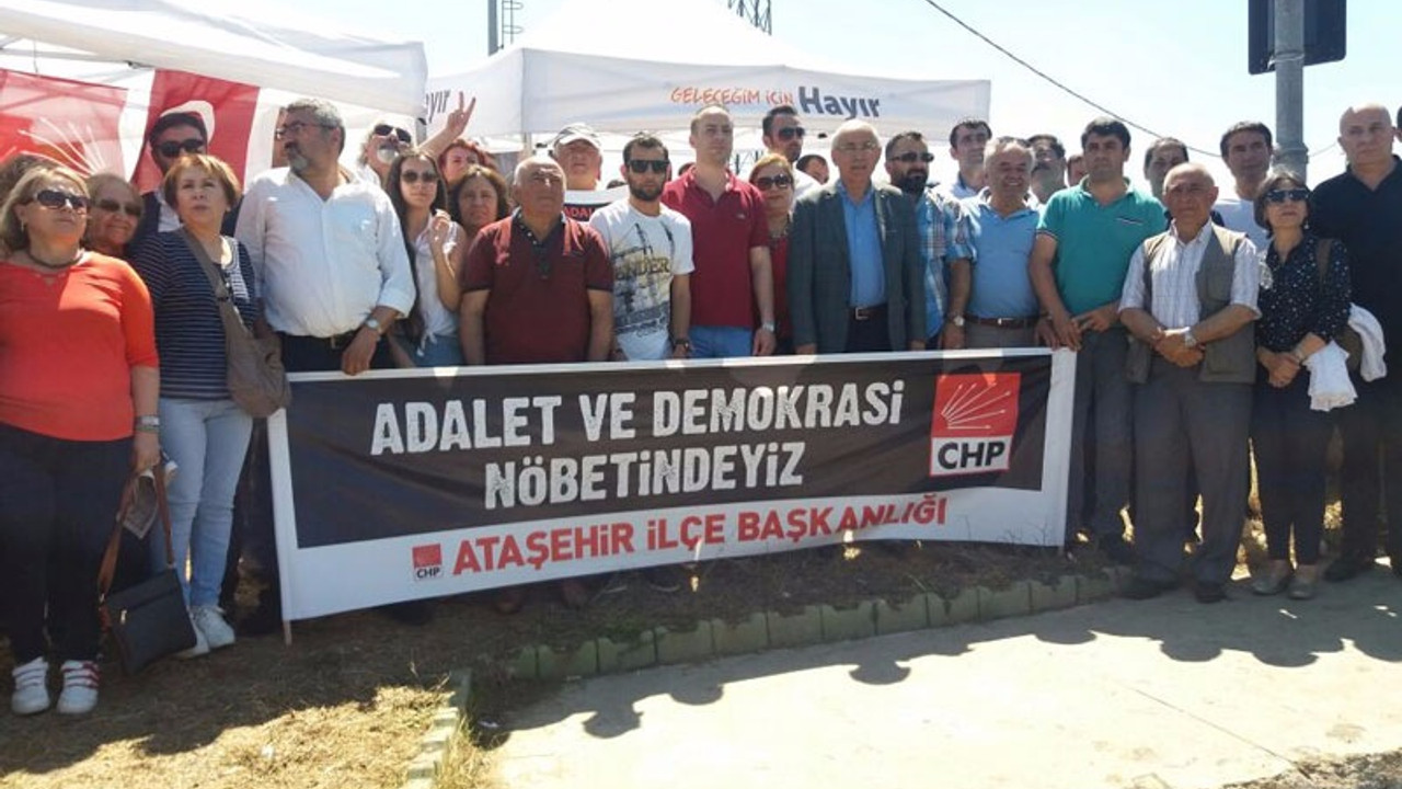 'Adalet Nöbeti'nde ikinci gün