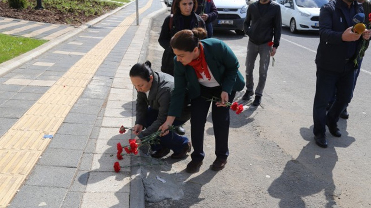 Kemal Kurkut vurulduğu yerde anıldı