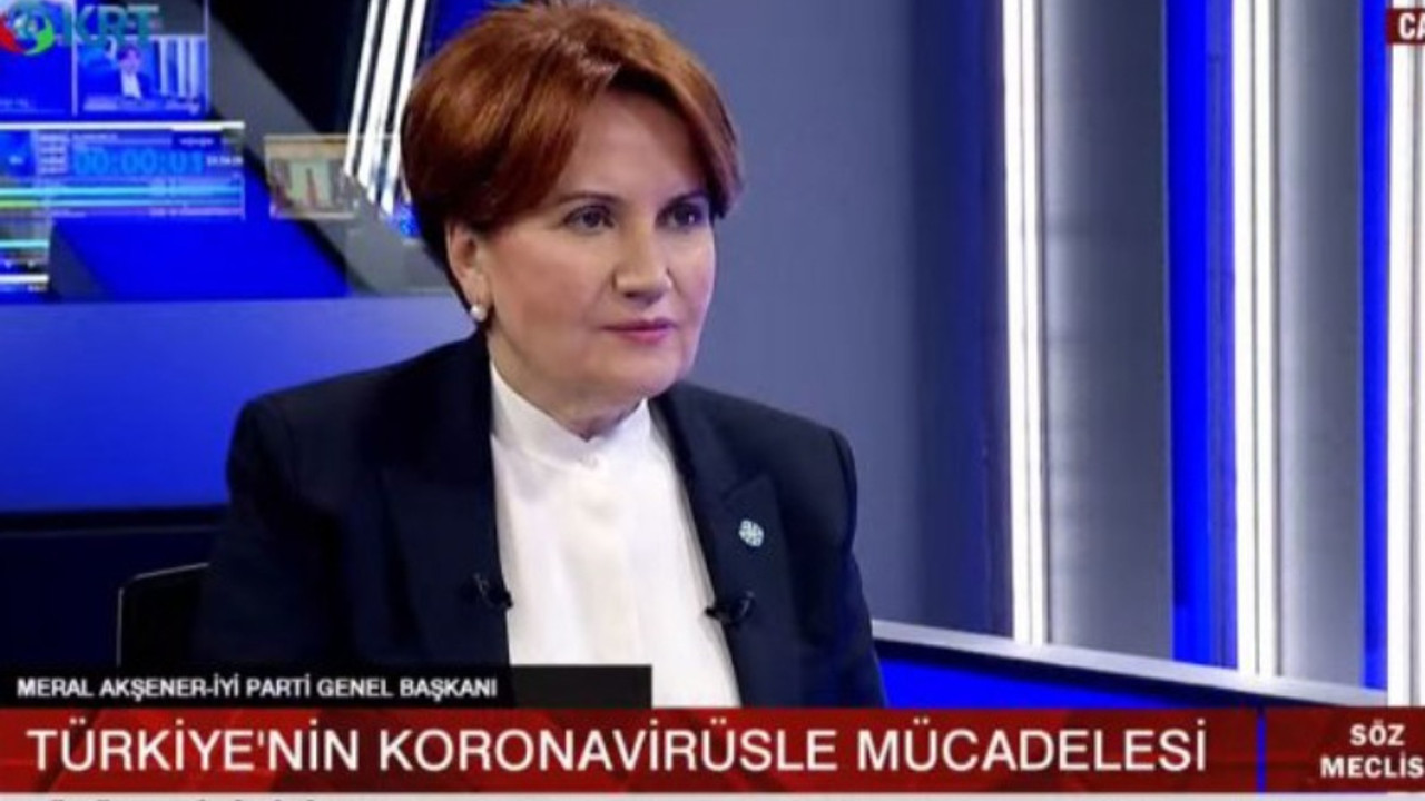 Akşener'den koronavirüsten ölüm önerisi: Sağlık çalışanları 'şehit' ilan edilsin