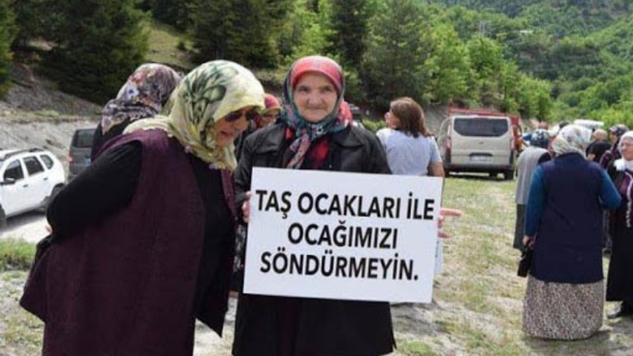 Artvin'de kalker ocağına ikinci iptal