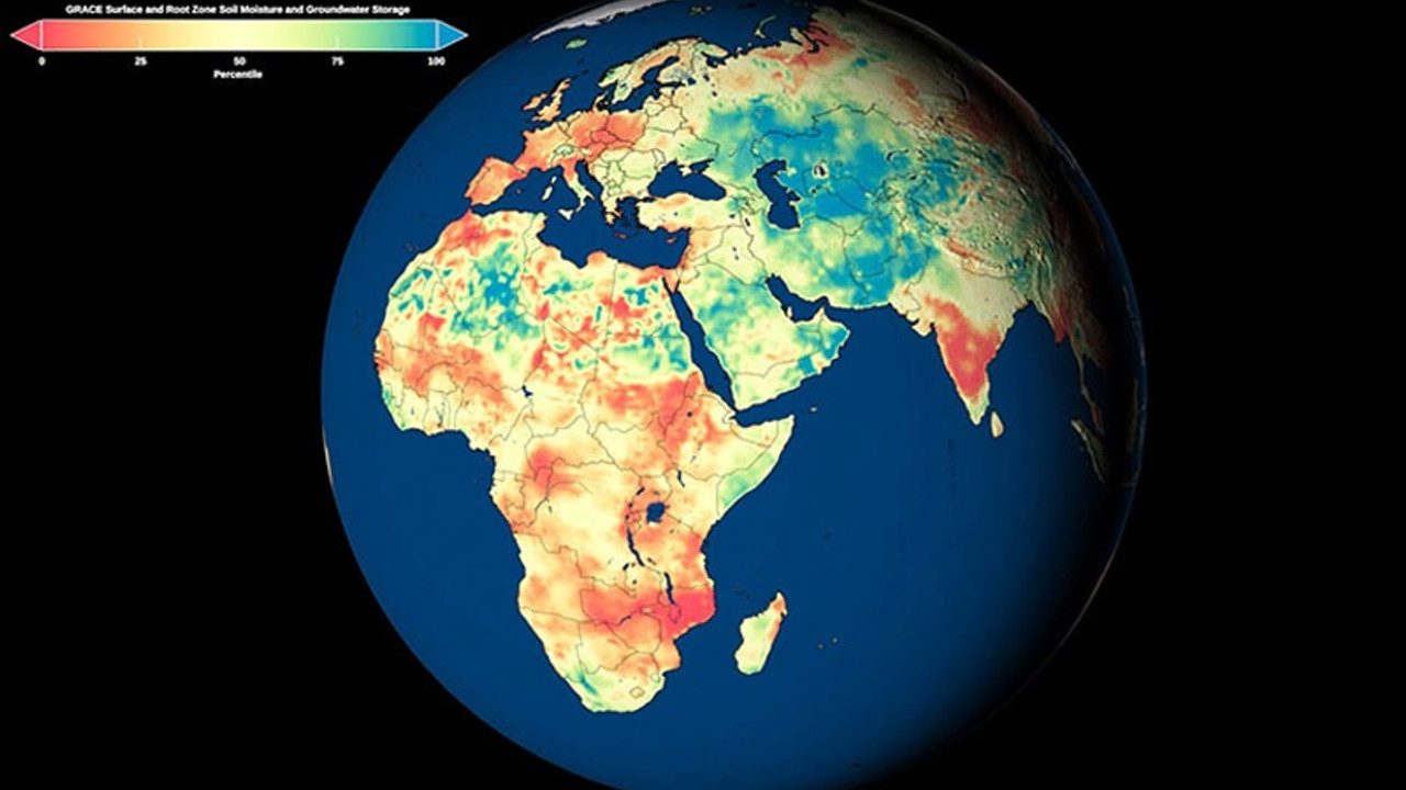 NASA, Dünya'nın yeraltı suları haritasını oluşturdu