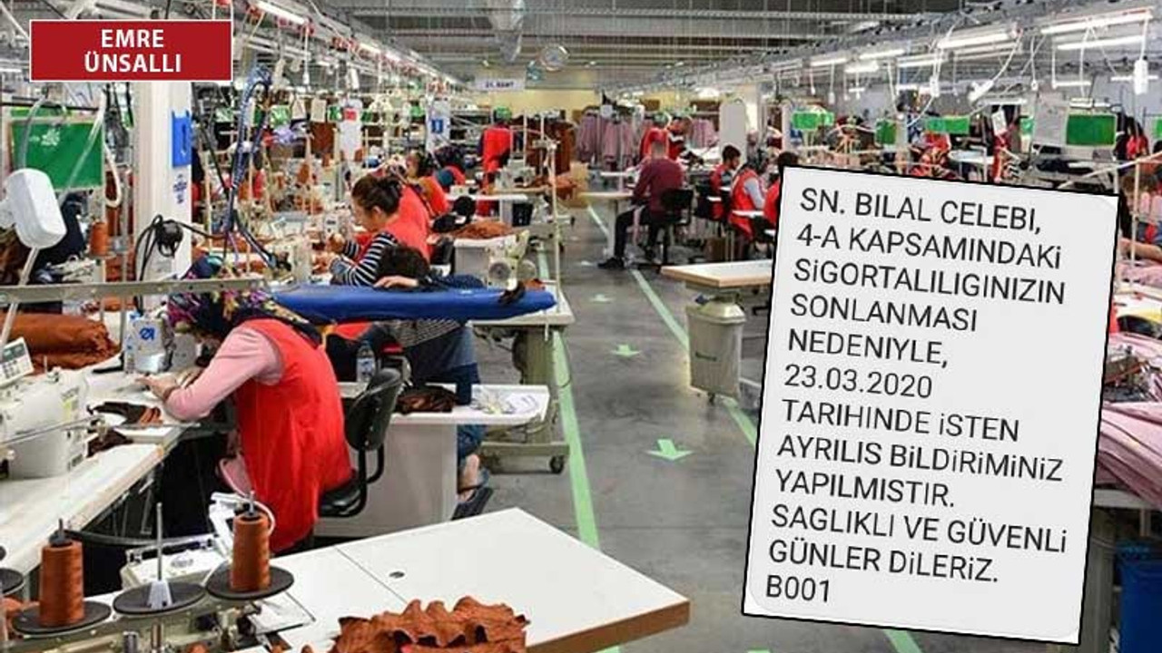 İşten atılan tekstil işçisi: Artık bütün çalışanlar aynı gemideyiz