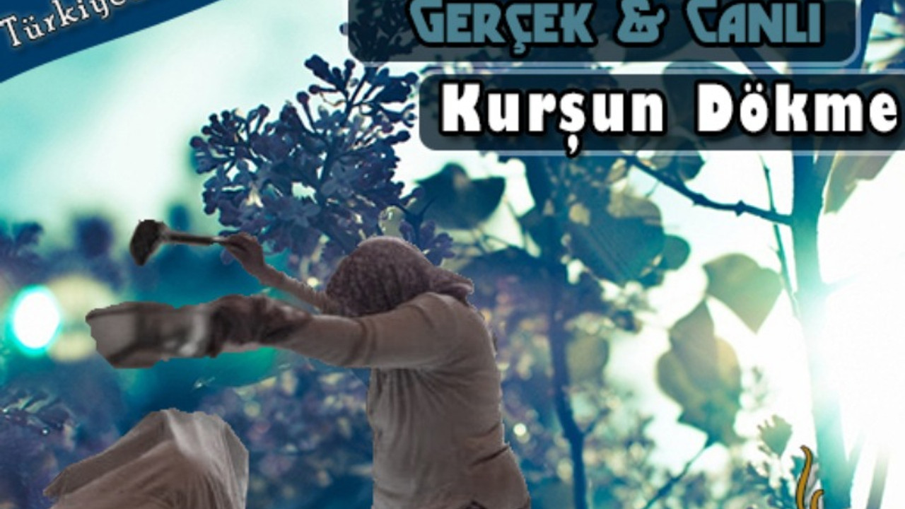 Bilgisayara çarşaf serip kurşun döküyorlar