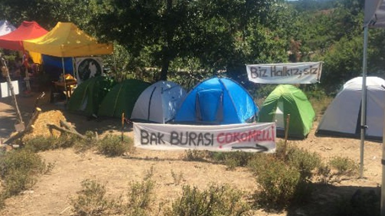 Salgını bahane ettiler: Kaz Dağları'ndaki çadır nöbeti bitirilmek isteniyor