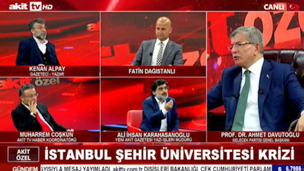 Davutoğlu ile Yeni Akit yazarı arasında gerginlik: Dilinizle beyniniz arasında sağlam bir ilişki var mı?