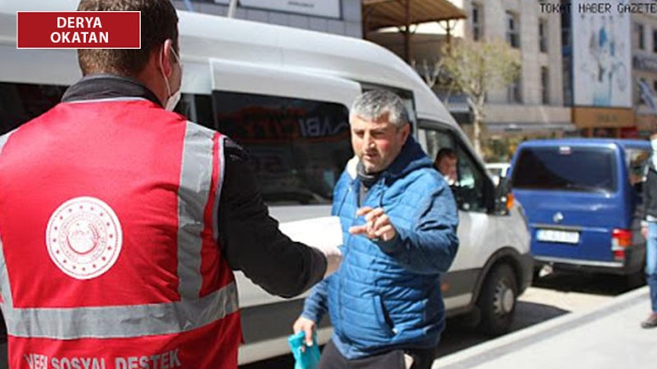 Korucuyu ekipman isteyen Vefa Destek Projesi çalışanlarına sürgün