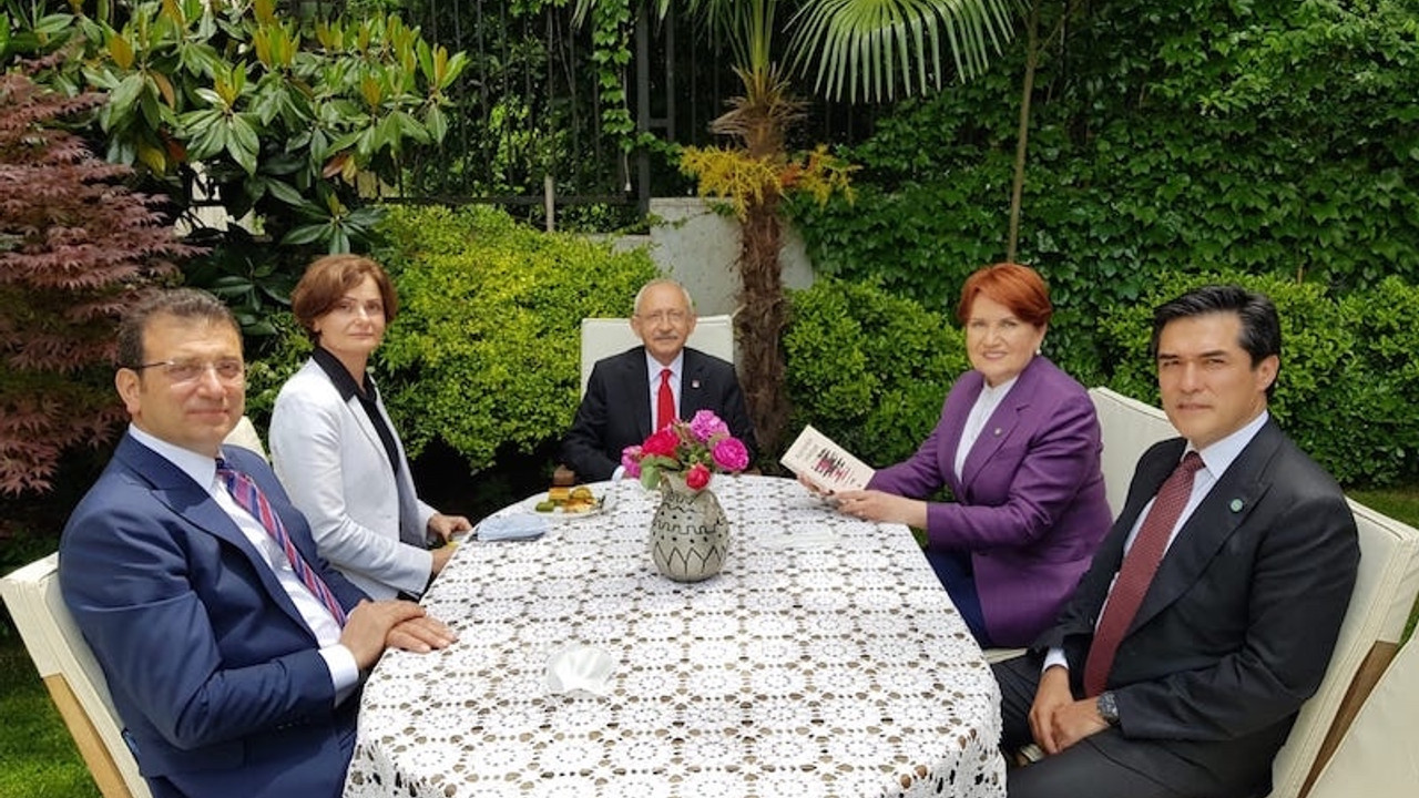 Kılıçdaroğlu ve İmamoğlu'ndan Akşener'e evinde bayram ziyareti