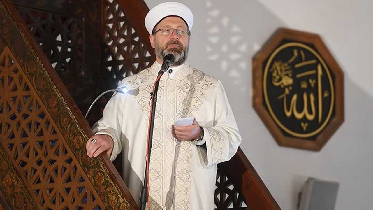 Diyanet İşleri Başkanı Ali Erbaş bu kez 'Ey düşmanım' diye seslendi