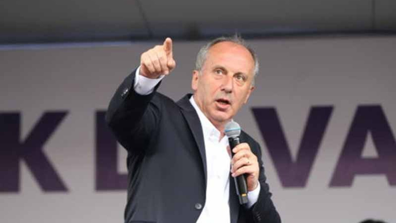 Muharrem İnce, katıldığı programa Erdoğan'ın konuşması nedeniyle ara verilince yayını terk etti