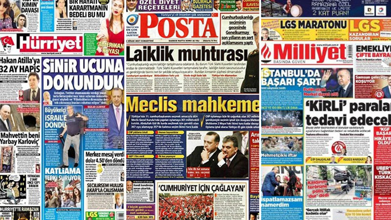 'Hürriyet, Milliyet ve Posta artık basılmayacak' iddiasına yalanlama