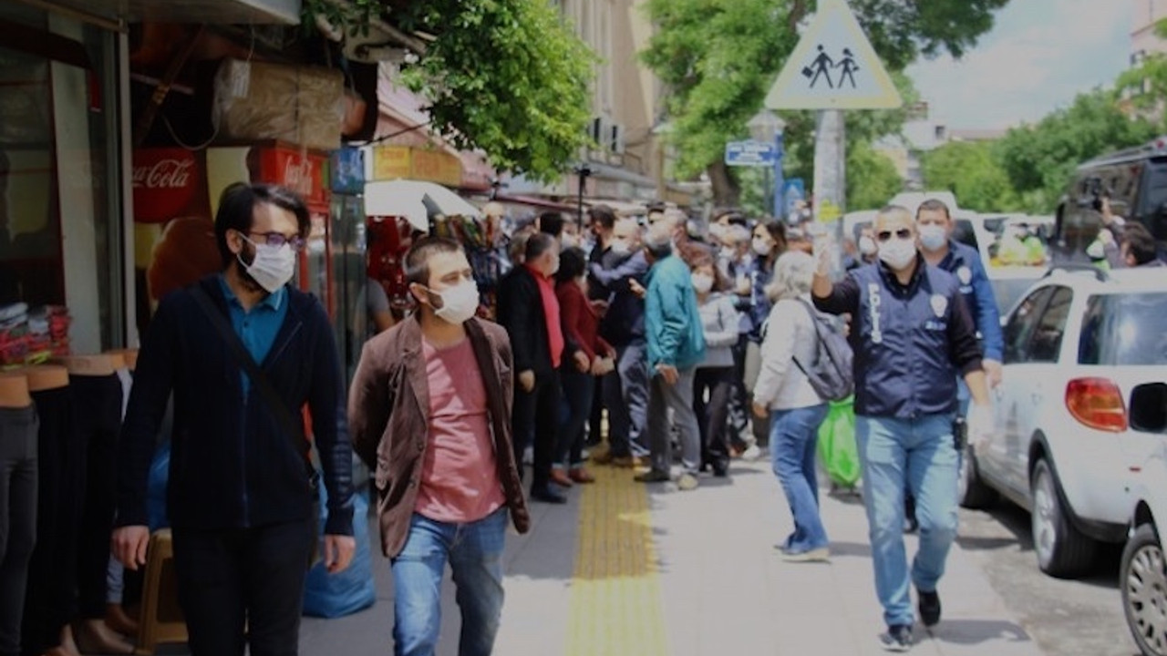 Ankara'daki sürgün protestosuna polis müdahalesi