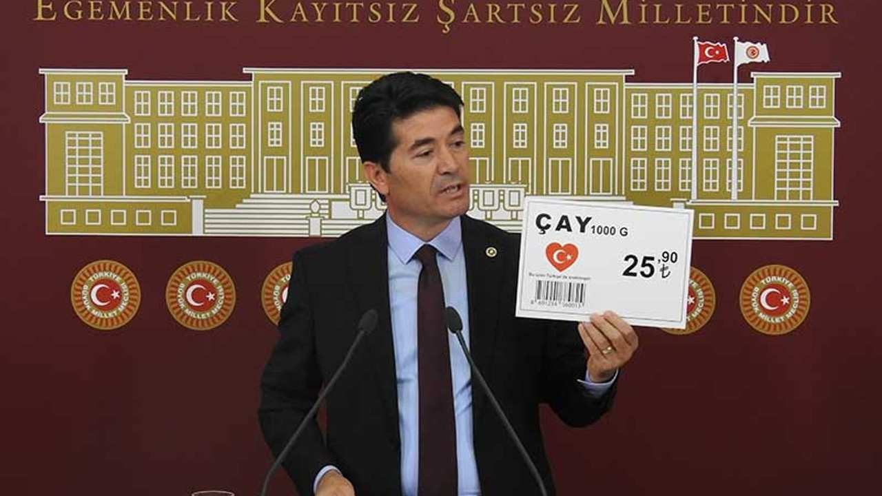 CHP'li Ahmet Kaya: Hani Allahın verdiği çaya kota olmazdı?