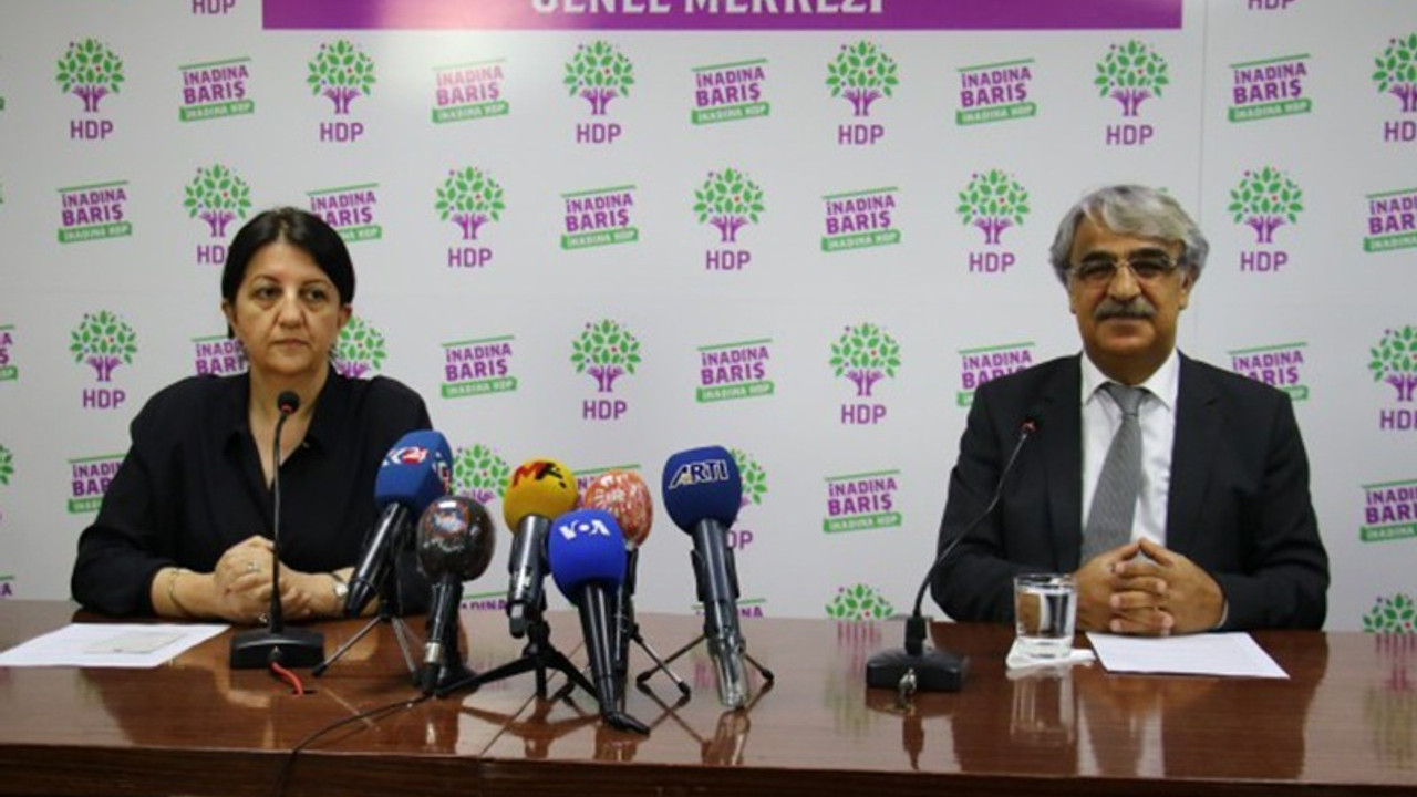 HDP Eş Genel Başkanları: Birlikte mücadele etmezsek AKP faşizmi herkesi etkisi altına alacak