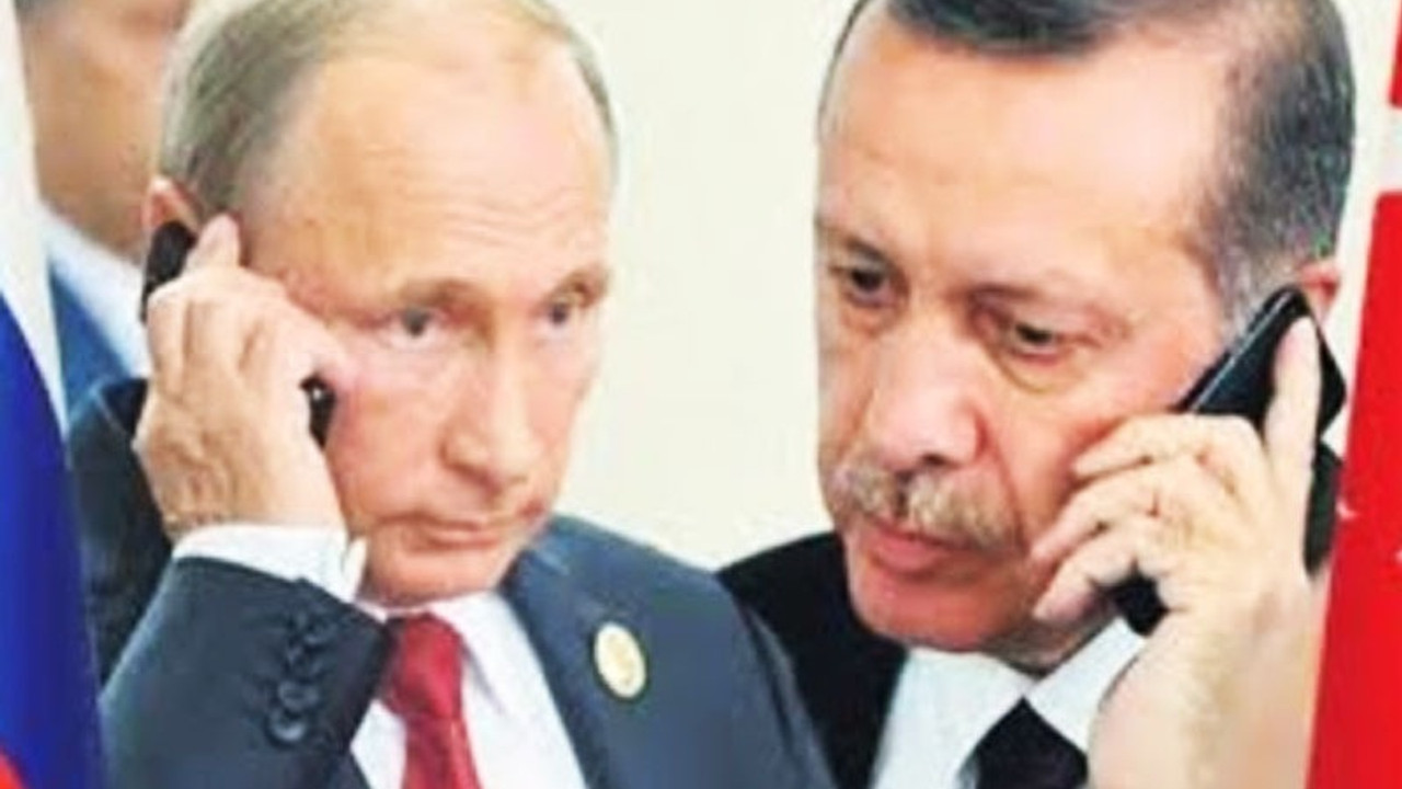 Erdoğan ile Putin arasında telefon görüşmesi