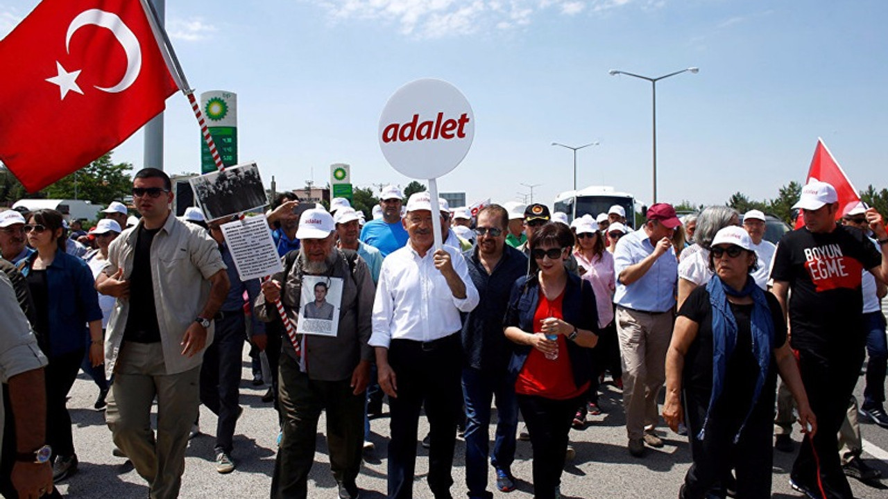 Adalet Yürüyüşü'nde internet ve telefon kesintisi