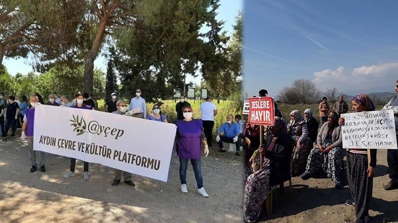 Yaşam alanlarını yok eden jeotermal sondajına karşı çıkan köylülere para cezası kesildi