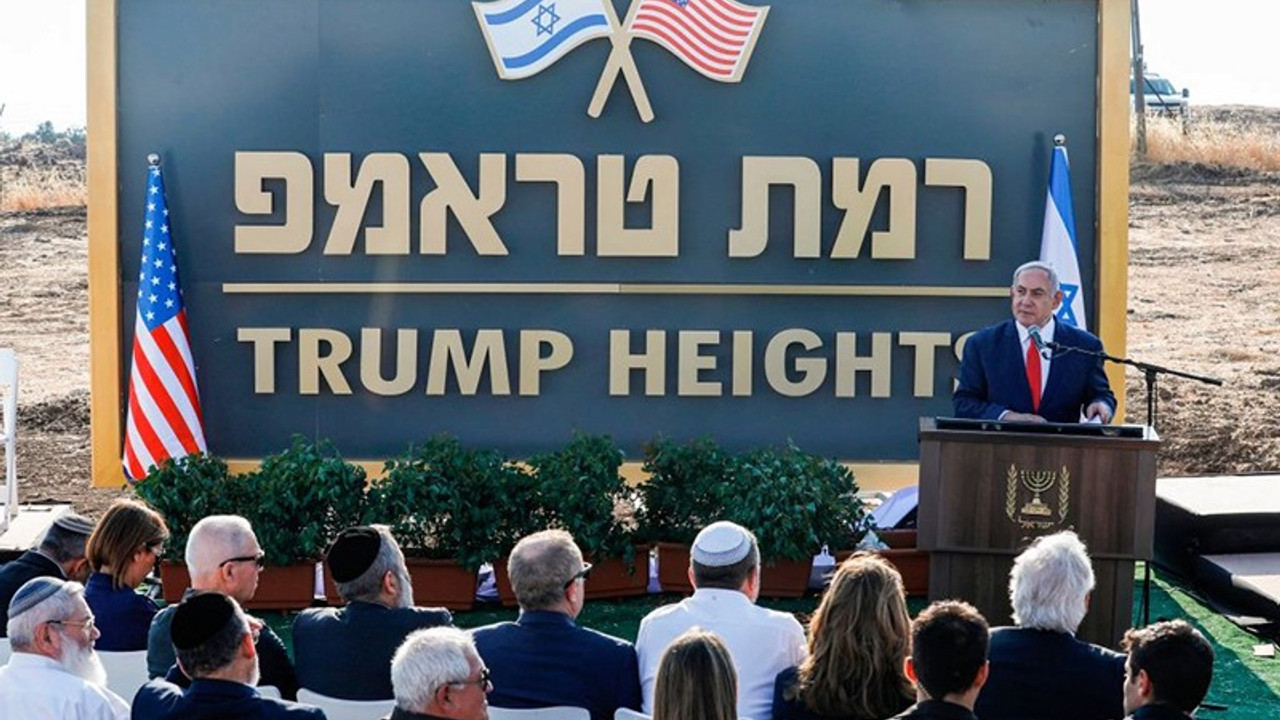 Netanyahu: Golan'daki Trump Tepeleri için bugün adım atıyoruz