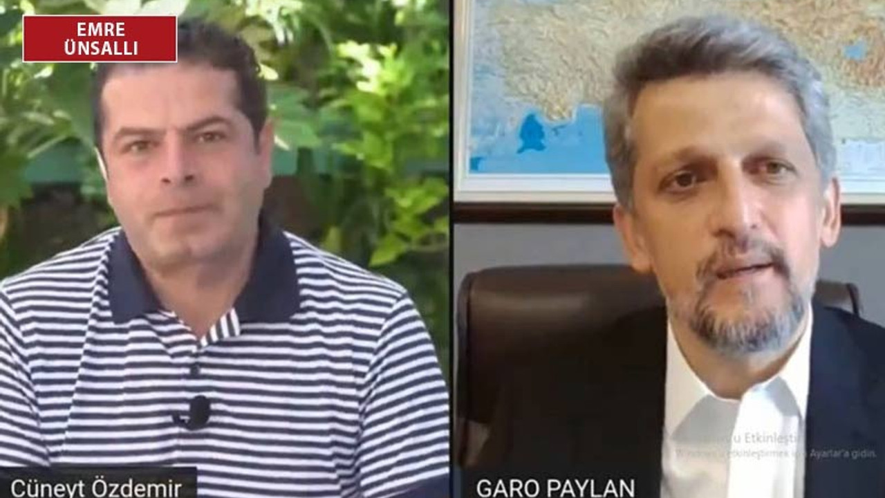 HDP'li Paylan'a yöneltilen 'PKK'yi terör örgütü görüyor musun?' sorusu bu kez Cüneyt Özdemir'den geldi