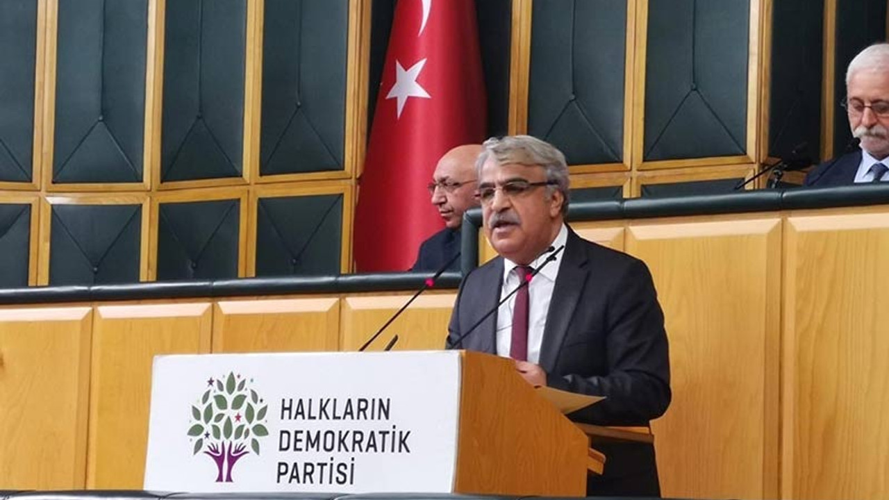 HDP Eş Genel Başkanı Sancar: Bu iktidarın zihniyeti darbeciliktir