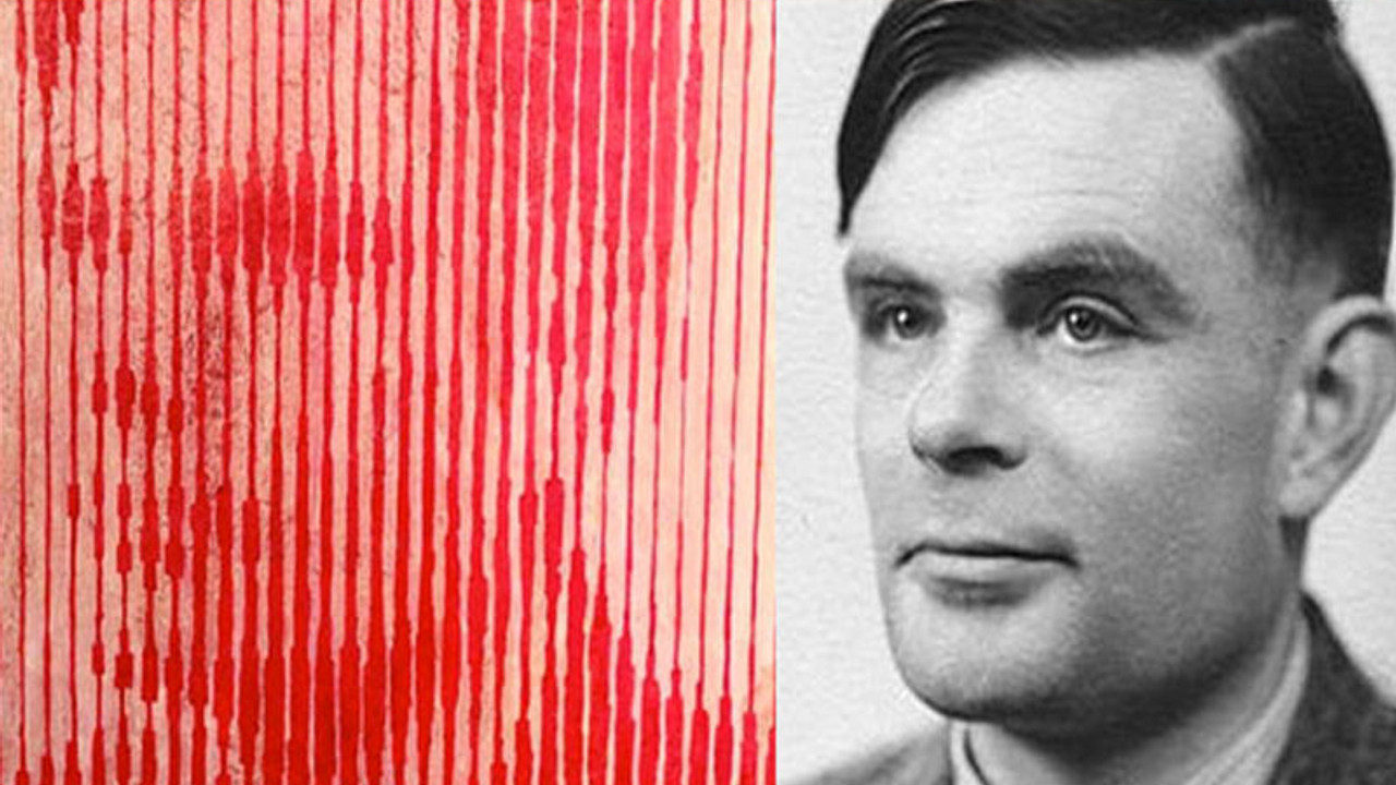 Britanyalı sanatçı, eşcinsel erkeklerin kanından Alan Turing portresi yaptı