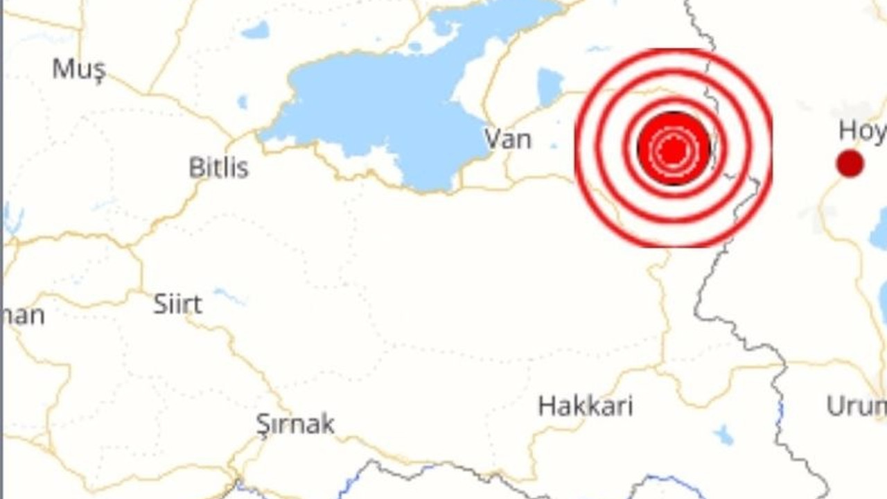 Van'da 5.4 büyüklüğünde deprem: Valilik, AFAD ve Bakanlıktan açıklama