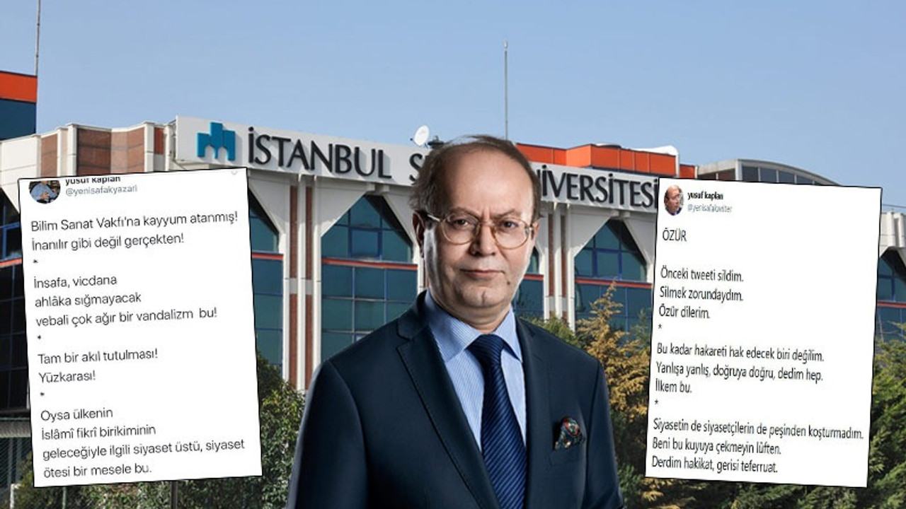 Yusuf Kaplan, Erdoğan'ı eleştirdiği mesajını sildiği için özür diledi, sonra özür masajını da sildi