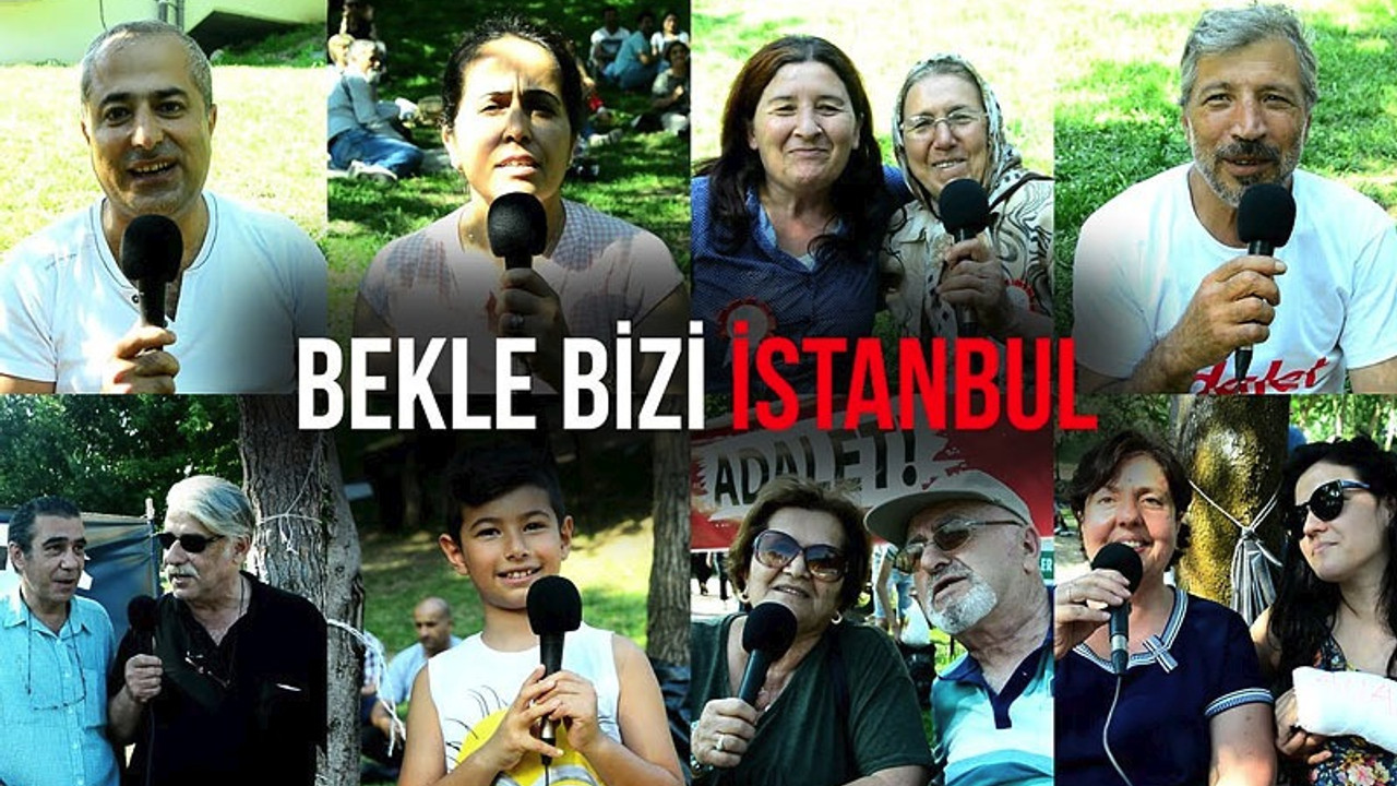 Adalet yürüyüşçülerinden 'Bekle Bizi İstanbul'