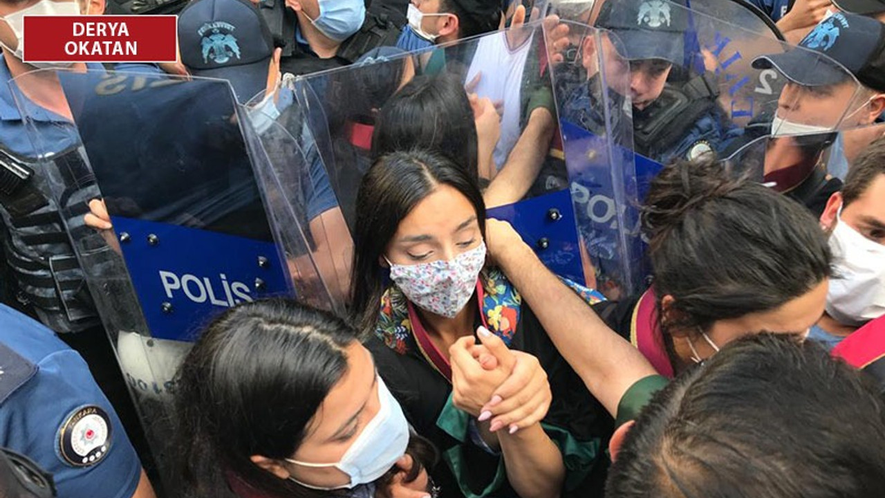 Ankara'da baro başkanlarına polis ablukası