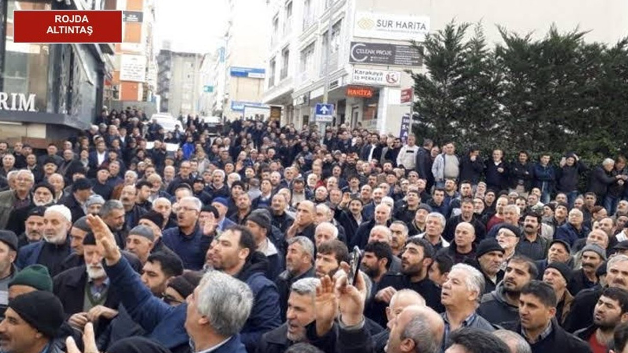 Cuma namazından çıktılar davalık oldular