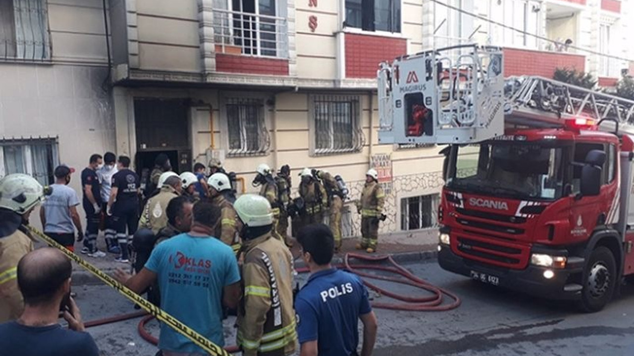 İstanbul Esenyurt'ta yangın: Bir kadın ve çocuk yaşamını yitirdi