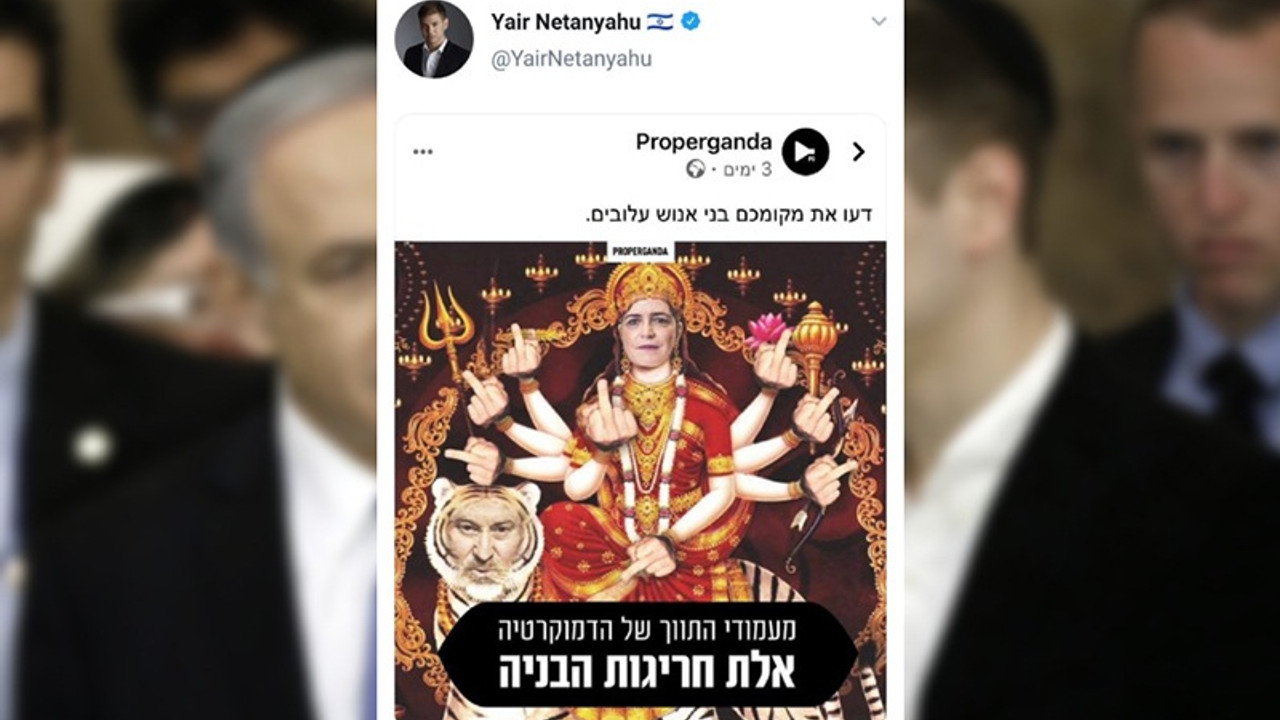 Benyamin Netanyahu'nun oğlu, attığı tweetle Hindistan'ı karıştırdı