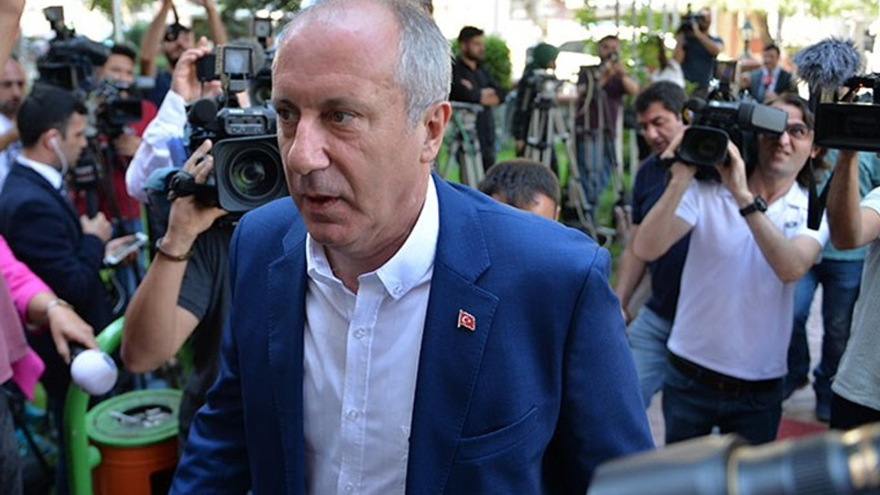 Hürriyet yazarı: Muharrem İnce 15 Eylül'de partisini kuruyor