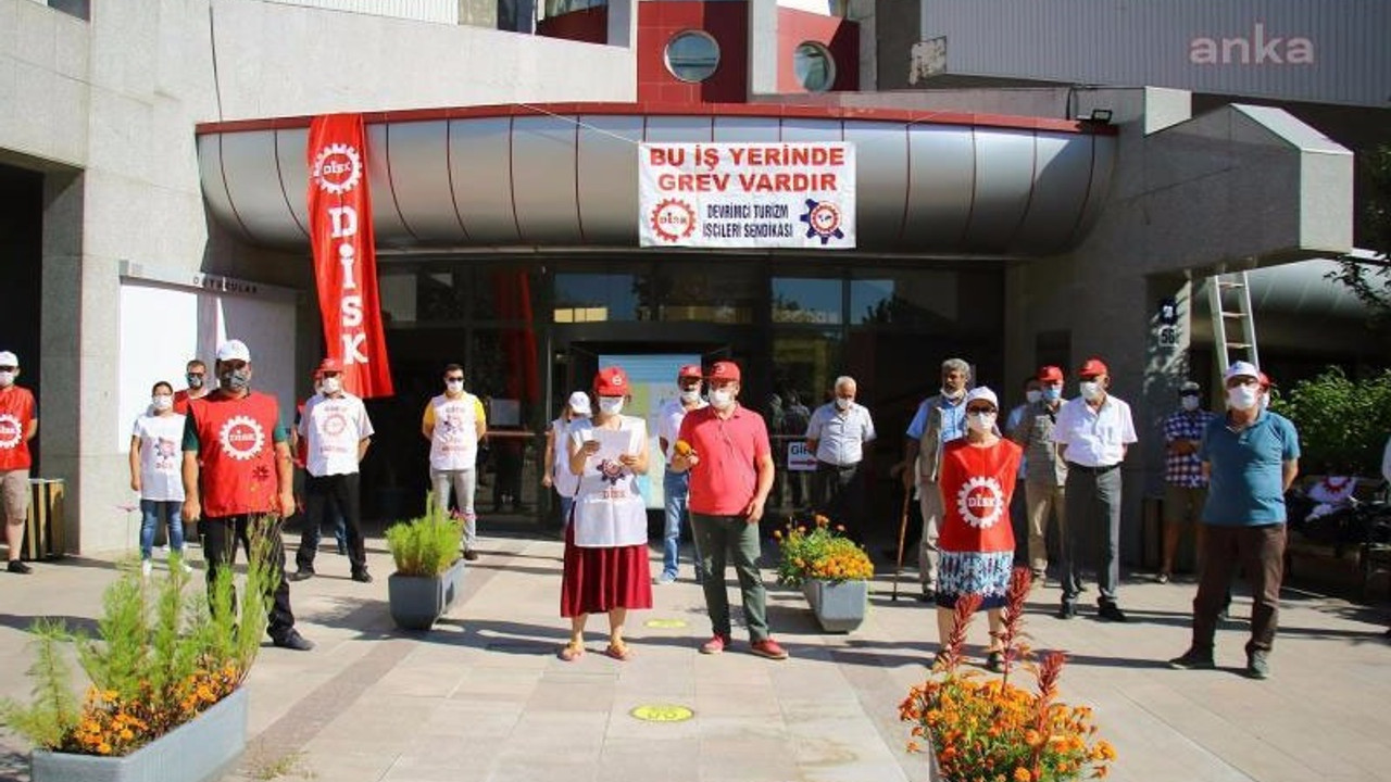 ODTÜ Vişnelik'teki işçiler greve başladı