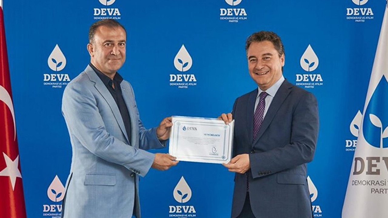 DEVA Partisi'nin İstanbul Kurucu İl Başkanı belli oldu