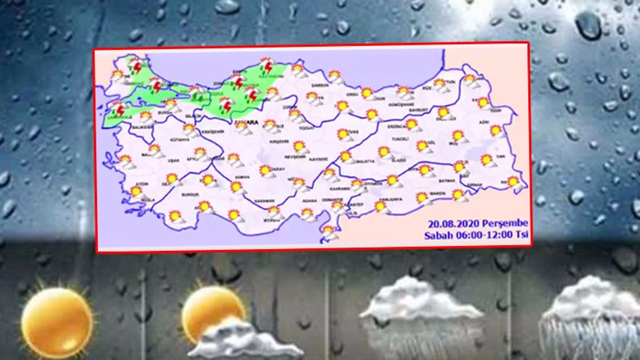 Meteoroloji'den İstanbul için yağış uyarısı