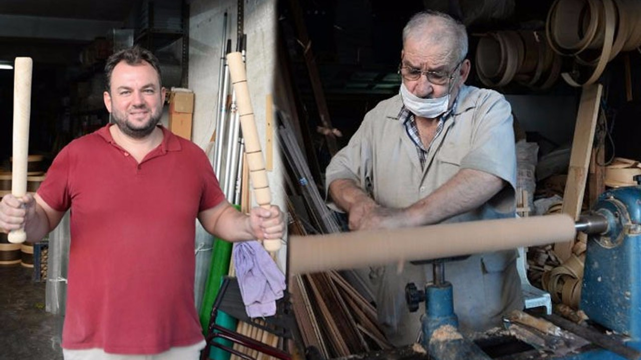 Adana'da sahası olmayan beyzbolun, sopasına yoğun ilgi var