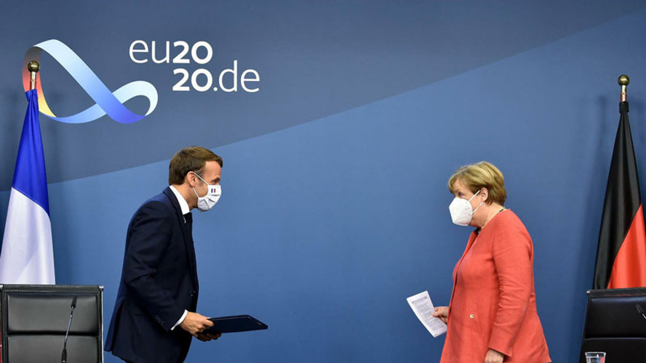 Macron bugün Merkel'i ağırlıyor: Gündem AB'nin dış politkası