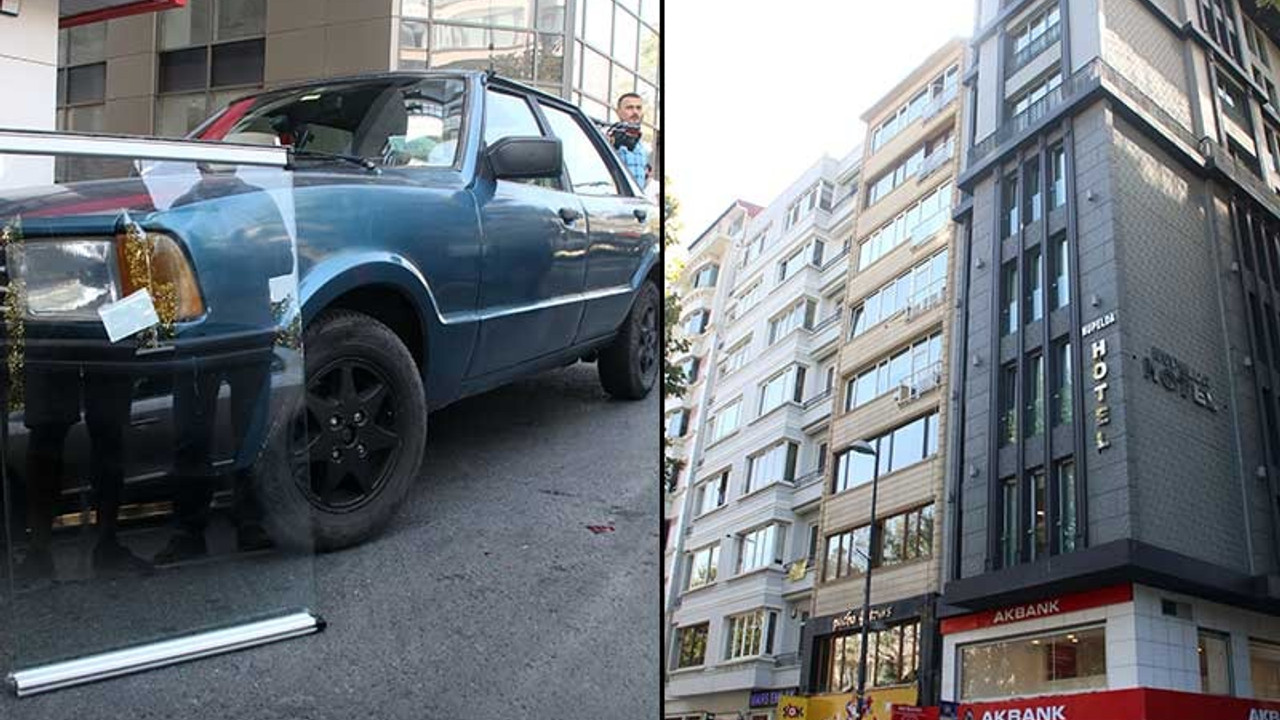 Şişli'de yolda yürüyen adamın kafasına cam düştü, ağır yaralandı