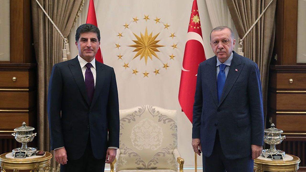 Barzani, Ankara'da Erdoğan ve Çavuşoğlu ile görüştü