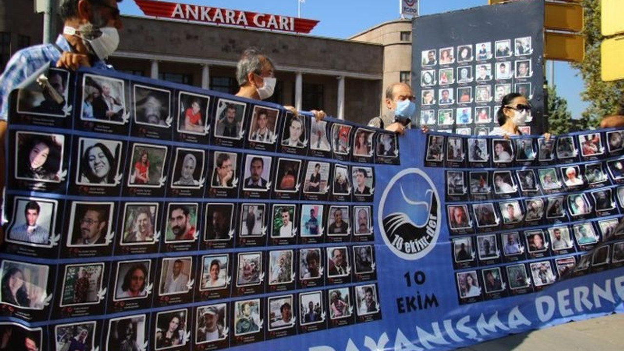 10 Ekim Ankara Katliamı’nda yaşamını yitirenler anıldı