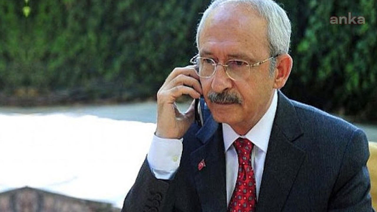 Kılıçdaroğlu gazetecileri aradı