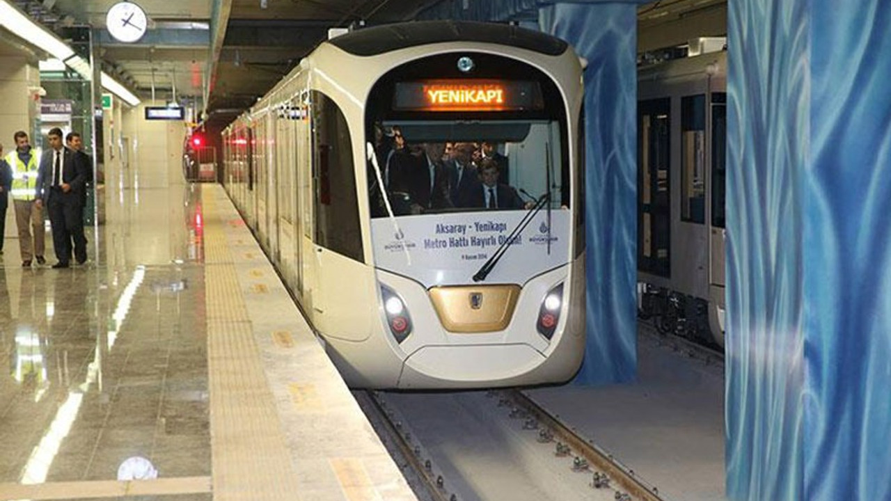 İstanbul'da üç metro durağı uzun süre kapalı kalacak