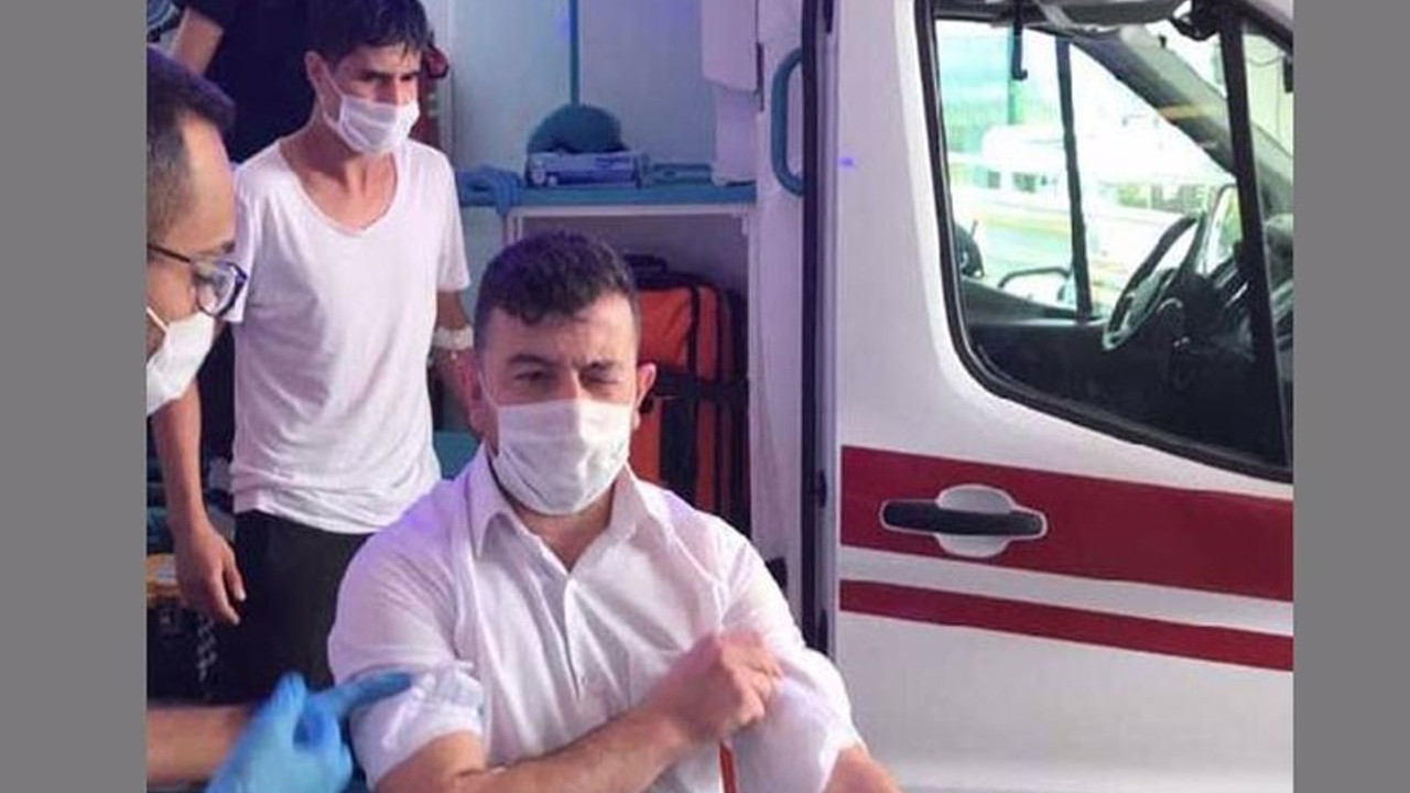 Dezenfektan kutusuna kireç sökücü dökülünce patlama oldu: 2 yaralı