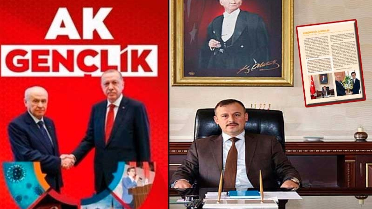 AKP Gençlik Kolları dergisine kaymakam sponsorluğu