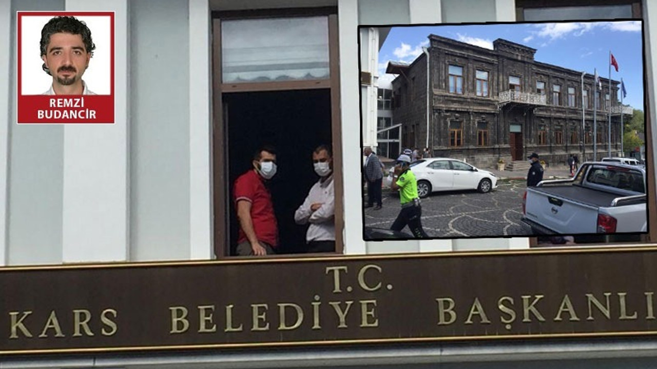 Kars Belediyesi'nde polis yığınağı, vekillere müdahale: Siz bu kente ancak kayyım olursunuz