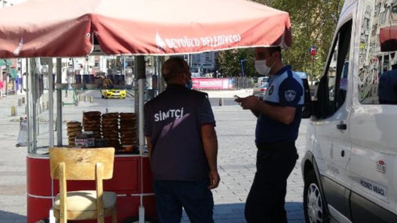 Taksim'in simit tezgahları kaldırılıyor