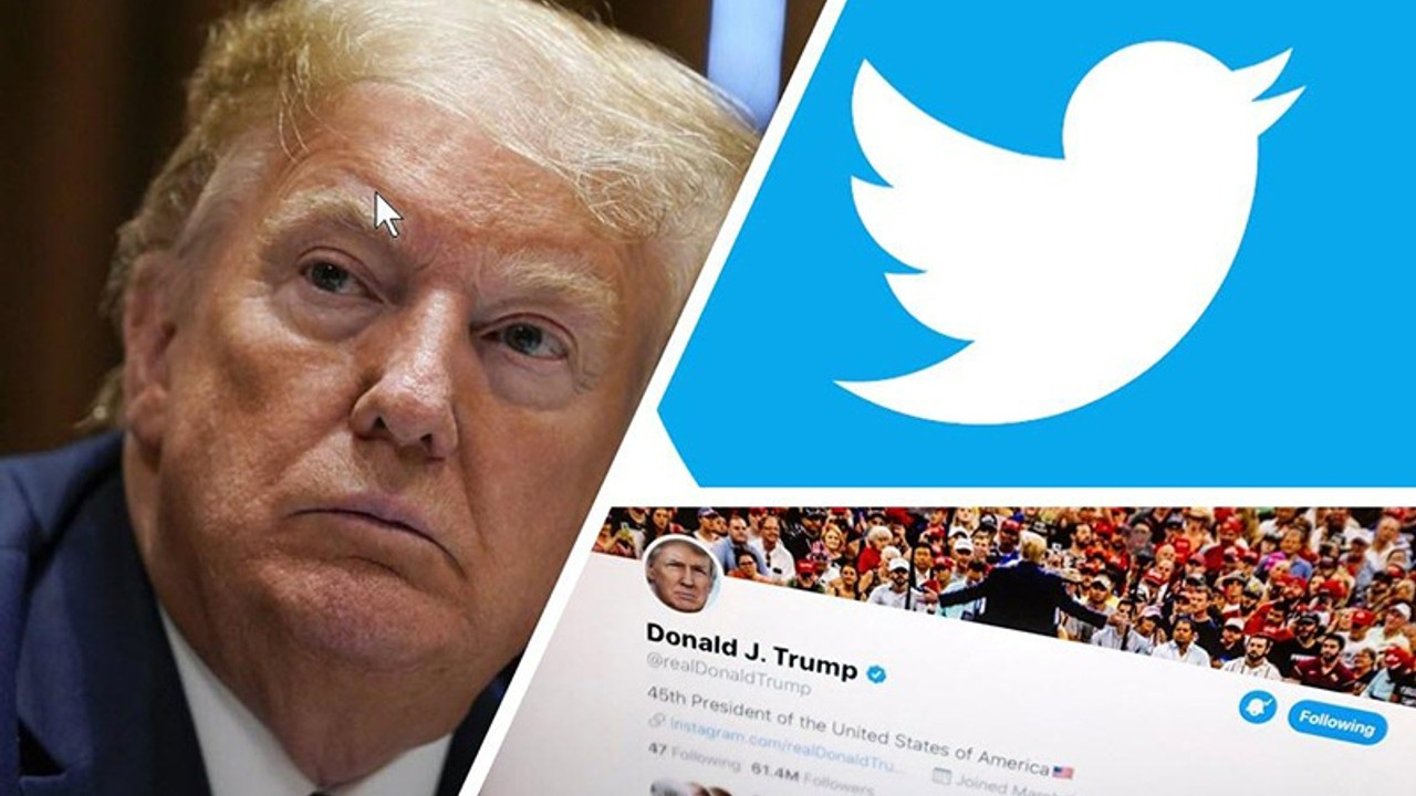 Trump'tan 'sanal' seçim mitingi: 1 saatte 18 tweet attı